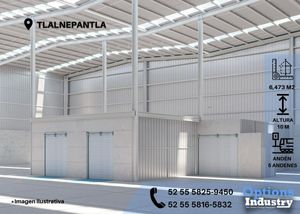 Rent of industrial warehouse in Tlalnepantla