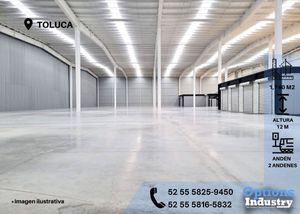 Rent now industrial warehouse in Lerma