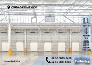 Increíble nave industrial ubicada en Ciudad de México para renta