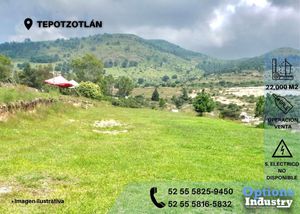 Land for sale in Tepotzotlán immediately