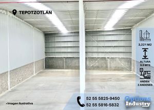 Incredible warehouse in Tepotzotlán for rent