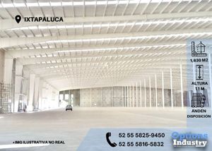 Industrial property for rent, Ixtapaluca area