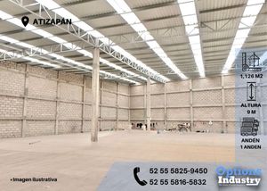 Industrial warehouse for rent and sale in the Atizapán area