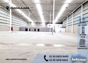 Amazing industrial warehouse in Guadalajara for rent