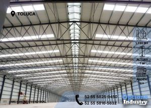 Asombrosa bodega industrial en Toluca para renta