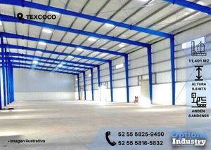 Incredible industrial warehouse for rent Texcoco