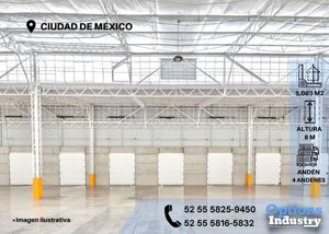 Nave industrial en zona Ciudad de México para rentar