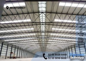 Rent industrial warehouse in Monterrey