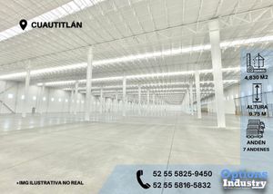 Amazing industrial warehouse in Cuautitlán for rent