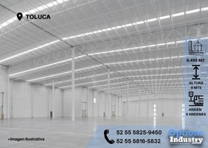 Warehouse for rent in Toluca