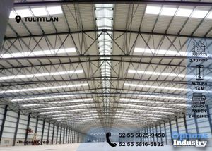 Rent industrial warehouse now in Tultitlán