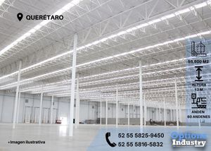 Opportunity to rent an industrial warehouse in Querétaro