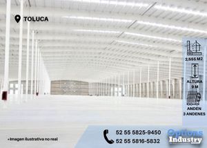 Renta de propiedad industrial en zona Toluca