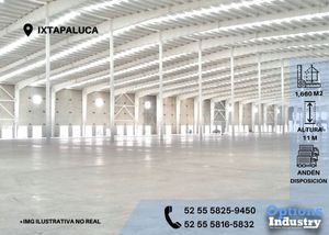 Gran nave industrial para rentar en Ixtapaluca