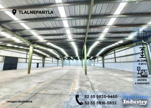 Rent now industrial warehouse in Tlalnepantla