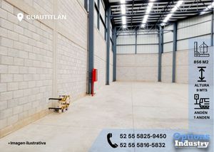 Opportunity to rent a warehouse in Cuautitlán