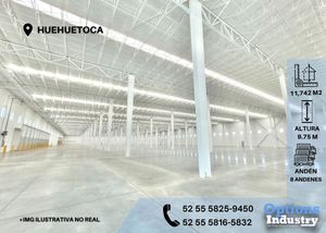 Rent industrial warehouse in Huehuetoca