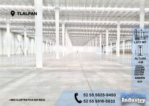 Alquila nave industrial en Tlalpan