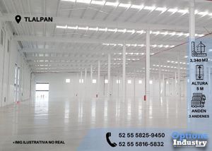 Rent industrial property now in Tlalpan
