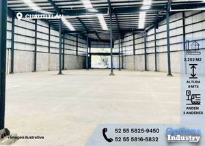 Rent now warehouse in Cuautitlán