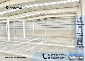 Immediate availability of industrial warehouse rental in Nuevo León