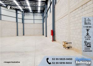 Industrial warehouse available for rent in Cuautitlán