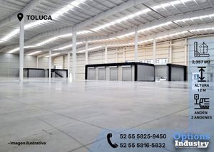 Industrial warehouse rental opportunity in Lerma