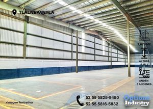 Incredible warehouse for rent in Tlalnepantla