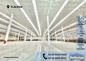 Incredible industrial warehouse in Tlalpan for rent
