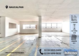 Oportunidad de renta de nave en Naucalpan