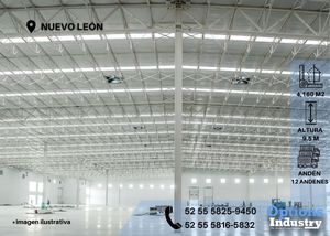 Industrial warehouse for rent, Nuevo León