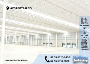 Warehouse rental opportunity in Azcapotzalco