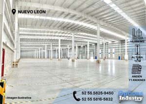 Rent in the Nuevo León area of industrial property