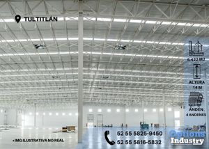 Rent industrial warehouse now in Tultitlán