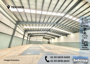 Amazing industrial warehouse for rent in Texcoco