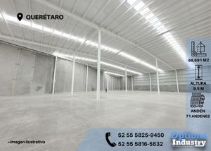 Gran nave industrial en Querétaro para renta