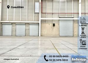 Incredible industrial warehouse in Cuautitlán for rent