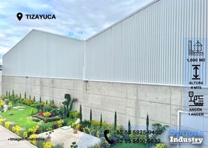 Immediate rent of industrial warehouse in Tizayuca