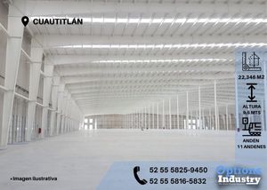 Availability of industrial warehouse rental in Cuautitlán