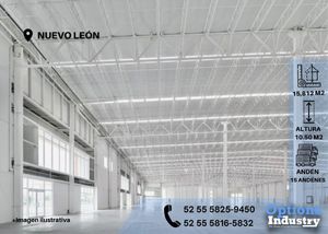 Rent industrial space in Nuevo León