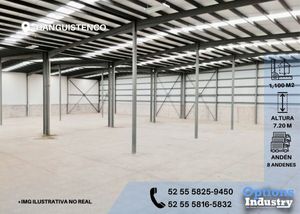 Industrial warehouse located in Tianguistenco for rent