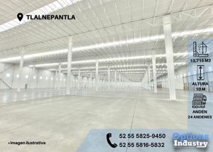 Industrial property for rent in Tlalnepantla