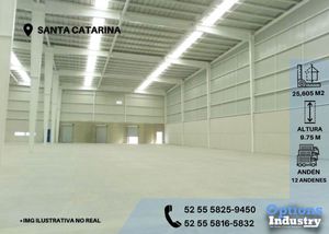 Industrial property for rent located in Nuevo León industrial park