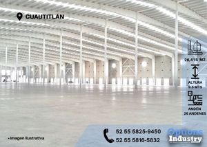 Industrial warehouse for rent in Cuautitlán