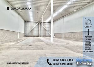 Industrial space for rent located in Guadalajara