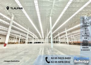 Alquiler de espacio industrial ubicado en Tlalpan