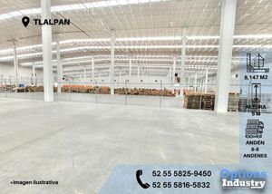 Rent of industrial property in Tlalpan