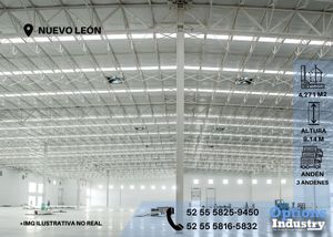 Renta en Santa Catarina, Nuevo León nave industrial