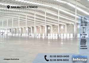 San Mateo Atenco, zona para rentar inmueble industrial