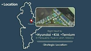 Terreno industrial en venta en Pesquería NL.